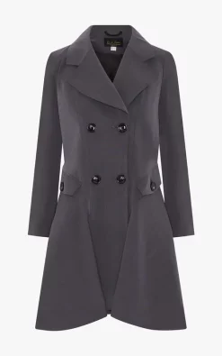 Deals ???? De La Creme Fashions Spring/Summer Fit And Flare Skater ???? Coat (Grey) ⌛ -De La Creme Fashions Shop unnamed file 670