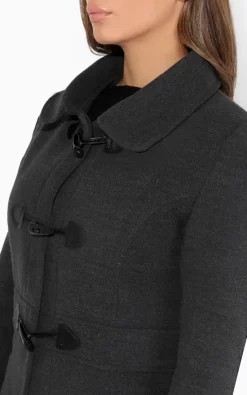 Best Pirce ???? KRISP Hooded Rockabilly Charcoal Duffle ???? Coat ???? -De La Creme Fashions Shop unnamed file 680