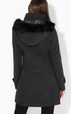 Best Pirce ???? KRISP Hooded Rockabilly Charcoal Duffle ???? Coat ???? -De La Creme Fashions Shop unnamed file 681