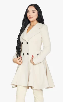 Wholesale ???? De La Creme Fashions Spring/Summer Fit And Flare Skater ???? Coat (Stone) ???? -De La Creme Fashions Shop unnamed file 688