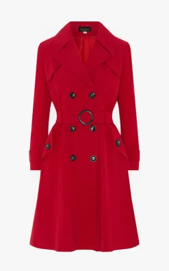 Best deal ???? De La Creme Fashions Spring/Summer Double Breasted Trench Mac ???? Coat (Red) ❤️ -De La Creme Fashions Shop unnamed file 705