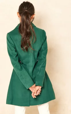 Budget ???? Yumi Military ???? Coat With Zip Detail In Green ⌛ -De La Creme Fashions Shop unnamed file 716