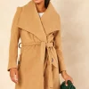 New ???? Anastasia Fashions Camel Belted Wrap Wool Winter ???? Coat ???? -De La Creme Fashions Shop unnamed file 717