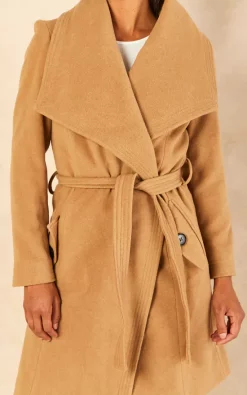 New ???? Anastasia Fashions Camel Belted Wrap Wool Winter ???? Coat ???? -De La Creme Fashions Shop unnamed file 719