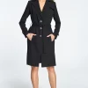 Cheapest ✔️ MOE Black Classic Single Breasted Trench ???? Coat With Belted Cuffs ✔️ -De La Creme Fashions Shop unnamed file 771