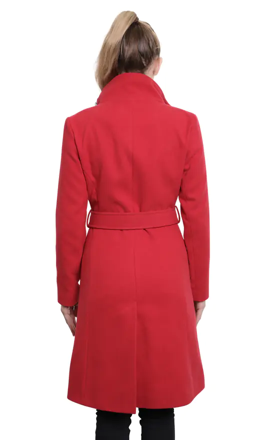 Best Sale ???? De La Creme Fashions Bianca Red Keep It Simple ???? Coat ⭐ 5 Best Sale ???? De La Creme Fashions Bianca Red Keep It Simple ???? Coat ⭐ - Image 3