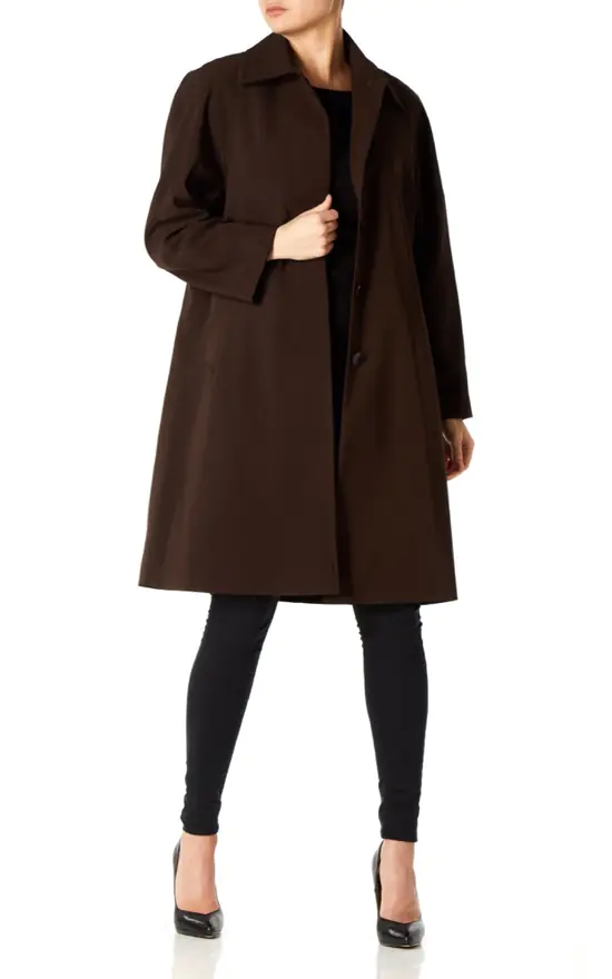 Flash Sale ⭐ De La Creme Fashions Monica Brown Oversized Swing ???? Coat ???? 4 Flash Sale ⭐ De La Creme Fashions Monica Brown Oversized Swing ???? Coat ???? - Image 2