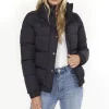 Hot Sale ❤️ IKRUSH Eliza Faux Leather Button Down Padded Jacket In Black ???? -De La Creme Fashions Shop unnamed file 82