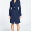 Top 10 ???? MOE Navy Blue Classic Single Breasted Trench ???? Coat With Belted Cuffs ???? -De La Creme Fashions Shop unnamed file 837