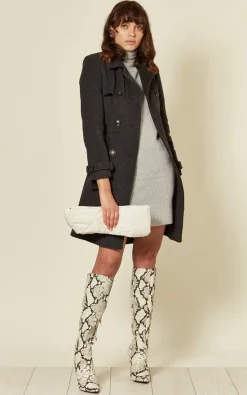 Hot Sale ???? De La Creme Fashions Piper Grey Wool Blend Trench ???? Coat ⭐ -De La Creme Fashions Shop unnamed file 856