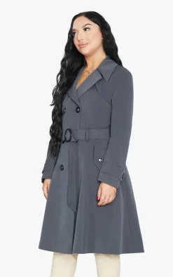 Buy ⭐ De La Creme Fashions Spring/Summer Double Breasted Trench Mac ???? Coat (Grey) ???? -De La Creme Fashions Shop unnamed file 864