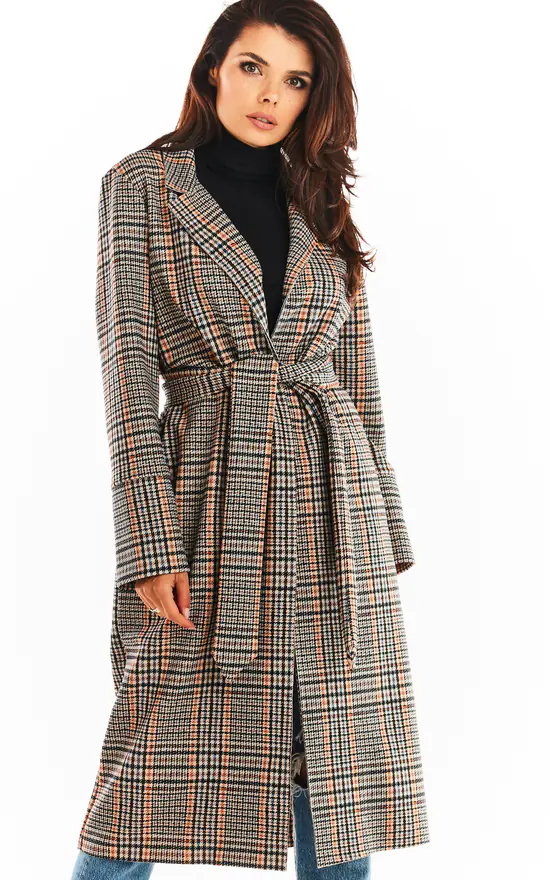 Best reviews of ???? AWAMA Trench ???? Coat With Pockets In Navy Blue Check Pattern ???? 6 Best reviews of ???? AWAMA Trench ???? Coat With Pockets In Navy Blue Check Pattern ???? - Image 4