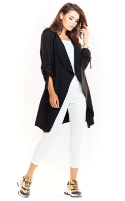Hot Sale ???? AWAMA Lightweight Waterfall Jacket In Black ???? -De La Creme Fashions Shop unnamed file 886