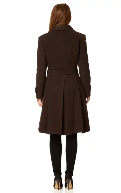 Wholesale ???? De La Creme Fashions Amber Brown Double Breasted Trench ???? Coat ???? -De La Creme Fashions Shop unnamed file 894