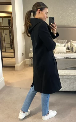 Brand new ???? Anastasia Fashions Anastasia Black Faux Wool Winter Hooded ???? Coat ???? -De La Creme Fashions Shop unnamed file 906