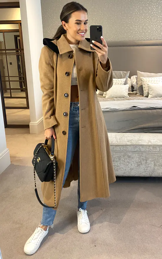 Cheap ❤️ Anastasia Fashions Anastasia Camel Detachable Hooded Wool Cashmere Winter ???? Coat ???? 3 Cheap ❤️ Anastasia Fashions Anastasia Camel Detachable Hooded Wool Cashmere Winter ???? Coat ????
