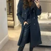 Cheap ???? Anastasia Fashions Anastasia Grey Wool & Cashmere Military Winter ???? Coat ????
