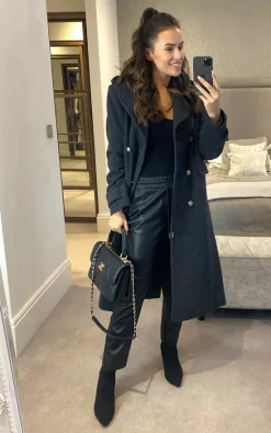 Cheap ???? Anastasia Fashions Anastasia Grey Wool & Cashmere Military Winter ???? Coat ???? -De La Creme Fashions Shop unnamed file 917