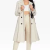 Flash Sale ???? De La Creme Fashions Spring/Summer Double Breasted Trench Mac ???? Coat (Stone) ????