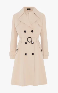 Flash Sale ???? De La Creme Fashions Spring/Summer Double Breasted Trench Mac ???? Coat (Stone) ???? -De La Creme Fashions Shop unnamed file 922