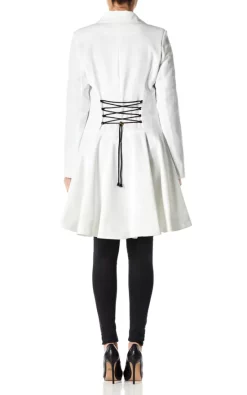 Promo ✔️ De La Creme Fashions Vanessa White ???? Dogtooth Trim Fit And Flare Mac ???? 7 Promo ✔️ De La Creme Fashions Vanessa White ???? Dogtooth Trim Fit And Flare Mac ???? -De La Creme Fashions Shop unnamed file 949