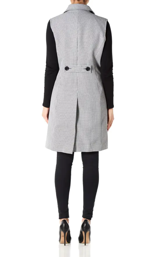 Deals ✔️ De La Creme Fashions Sofia ???? Dogtooth Sleeveless Blazer Mac ⭐ 5 Deals ✔️ De La Creme Fashions Sofia ???? Dogtooth Sleeveless Blazer Mac ⭐ - Image 3