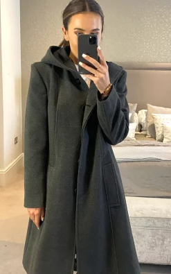 Discount ???? Anastasia Fashions Anastasia Grey Faux Wool Winter Hooded ???? Coat ✨ -De La Creme Fashions Shop unnamed file 997